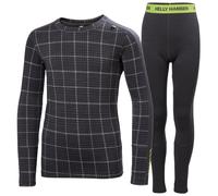 Ensemble sous maillot et legging enfant Helly Hansen Graphic Lifa Gris 14 ans