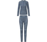 Viking Lana Pro Merino Long Sleeve Base Layer Set Gris M Femme