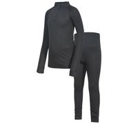 Trespass Unite360 Ensemble Thermique Garçon Noir FR : 7/8 (Taille Fabricant : 7/8)