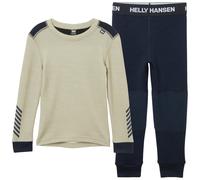 Ensemble sous-vÃªtements en laine mÃ©rinos bÃ©bÃ© Helly Hansen Lifa Vert 1 an