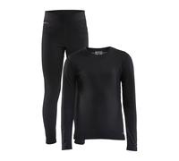Craft Ensemble sous-vêtements techniques CORE WARM BASELAYER SET thermique Noir Enfant 86-92