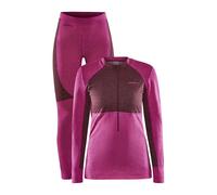 Craft - Core Wool Mix Set - Sous-vêtement technique femme Roxo / Punsch - S