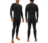 Ensemble sous-vêtements Thermiques Couche de Base Haut Maillot de Corps Bas Pantalon Mélange de Viscose polyacrylique Coton Chaud Evacuant l'humidité 0 °C a 10°C Ski Montagne Cyclisme