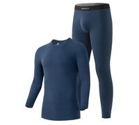 Ensemble sous-vêtements Thermiques Couche de Base Haut Maillot de Corps Bas Pantalon Mélange de Viscose polyacrylique Coton Chaud Evacuant l'humidité 0 °C a 10°C Ski Montagne Cyclisme