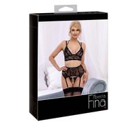 Ensemble soutien-gorge et string porte-jartelles M
