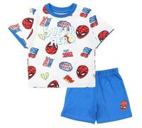 Ensemble Spiderman garçon Disney bleu - 100% coton 2A