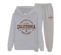 Ensemble Sport 2 Pièces Femmes Chic Et Elegant Avec Poches Cordon de Serrage Loungewear Set Survêtement complet pour femme Style Tracksuit concert plein air, parc thème