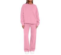 Ensemble Sport Féminin Sweat Pull Pantalon Jogging Confortable | Ensemble sport deux pièces, sweat et pantalon, confortable, pour le sport, les loisirs, respirant, décontracté