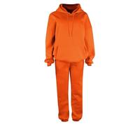 Ensemble Sport Femme Fitness - Ensemble Femme Sport Décontracté Velours Automne Sweat à Capuche Pantalon Jogging Deux Pièces Confection Polyester Manches Longues Poche