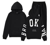 Ensemble Sport Femme Fitness - Ensemble Pantalon Femme élégant à Capuche Manches Longues pour Tenue décontractée Confortable avec Design Pratique et Style Tendance Automne Hiver