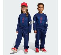 ENSEMBLE SPORTSWEAR ADIDAS MARVEL SPIDER-MAN Dark Blue / Off White 6-7A