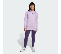 Ensemble sportswear avec haut à capuche Enfants Powder Plum / Aurora Plum Mel. 7-8A