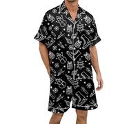 Ensemble Stylé Homme Shirt Complet Veste des Habit Polyester Manche Bain Club Clair avec Assortie Décontracté Belle Africaine Couleurs Equipe Survetements Alpin