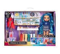 Ensemble Styliste avec Poupée Skyler Bradshaw Bleue et Kit de Mode sans Couture