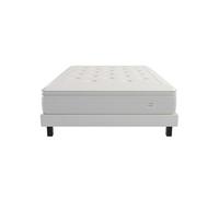 Ensemble Simmons Subtil - 651 Ressorts Ensachés 160x200 - Double Sommier Blanc