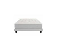 Ensemble Simmons Subtil - 651 Ressorts Ensachés 180x200 - Double Sommier Blanc