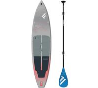 Fanatic Ray Air SLT 11,6 Sup 2025 Grey/Red INKL. Pure Adjustable 3-Piece Paddel