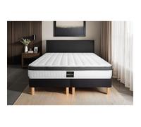Ensemble Supérieur 160x200 Mémoire de forme 3 zones double sommier