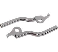 Ensemble : Support de clignotant avant gauche + droit, chromé, Ø10mm - pour Simson SR50, SR80