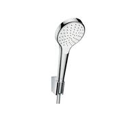 hansgrohe Croma Select S 1jet set de bain 26420400 blanc chromé , tuyau de 125 cm Isiflex