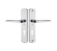 Ensemble sur grande plaque KROM HOME entraxe de fixation 195 mm clé I chromé HERACLES B-KROM-02