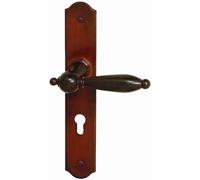 Ensemble sur plaque Béarn Rouille BRIONNE 195mm Clé i - V.1010642RO