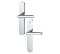 Ensemble sur plaque Cortina bec de cane F1 HOPPE 587131