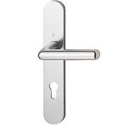 Ensemble sur plaque fondue Arles 197L/300M HOPPE Argent F1 - Clé i - 596171 Noir G