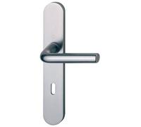 Ensemble sur plaque fondue Arles WC argent F1 197L/300M HOPPE - 596201