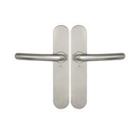 Ensemble sur plaque JADE Série 1094 type bec de cane finition inox brossé HERACLES B-INOX-SP01