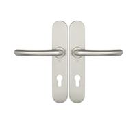 Ensemble sur plaque JADE Série 1094 type CLE I finition inox brossé HERACLES B-INOX-SP04