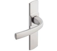 Ensemble sur plaque MUZE entraxe 165 mm bec de cane chromé velours VACHETTE 086511