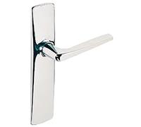 Ensemble sur plaque Riv-Junior bec de cane chromé VACHETTE 006874