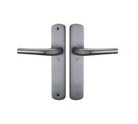 Ensemble sur plaque SALOME HOME entraxe 195 mm bec de cane gris perle HERACLES B-SALOME-022