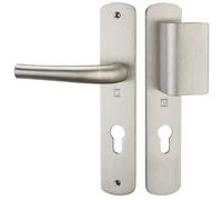 Ensemble sur plaque SALOME HOME entraxe 195 mm palière clé I inox HERACLES B-SALOME-09