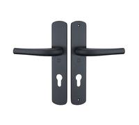 Ensemble sur plaque SALOME HOME entraxe 195mm palière SGN2 gris perle - HERACLES - B-SALOME-202