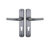 Ensemble sur plaque SALOME HOME entraxe 195mm clé I gris perle - HERACLES - B-SALOME-042