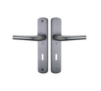 Ensemble sur plaque SALOME HOME entraxe 195mm clé L gris perle - HERACLES - B-SALOME-062