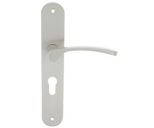 Ensemble sur plaque Sara New en aluminium -entraxe 195 mm - clé I - avec ressort de rappel CADAP