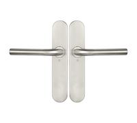 Ensemble sur plaques JADE série 1194 type bec de cane finition inox HERACLES B-INOX-SP05