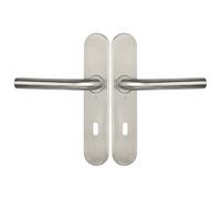 Ensemble sur plaques JADE série 1194 type clé L finition inox HERACLES B-INOX-SP07
