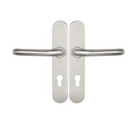 Ensemble sur plaques JADE série 1294 type clé I finition inox brossé HERACLES B-INOX-SP12