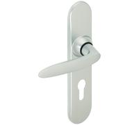 Ensemble sur plaques Jazz entraxe à 165 mm type CLE I finition chromé velours VACHETTE 050406