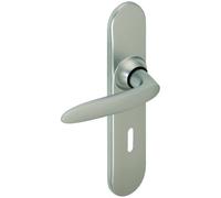 Ensemble sur plaques Jazz entraxe à 165 mm type clé L finition chromé miroir VACHETTE 050401