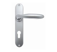 Ensemble sur plaques Opera type clé I chromé velours - VACHETTE - 051209