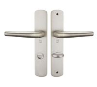 Ensemble sur plaques SALOME HOME entraxe 195 - condamnation (inox) - HERACLES - B-SALOME-08