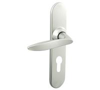 Ensemble sur plaques TWIST petit model clé I finition chromé velours - VACHETTE - 069125