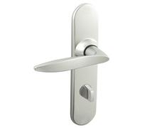 Ensemble sur plaques TWIST petit model condamnation finition chromé velours - - 069128