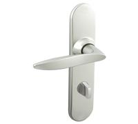 Ensemble sur plaques TWIST petit model condamnation finition chromé velours - - 069128