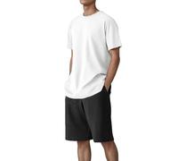 Ensemble Survetement Homme ete Short Tee Shirt Hommes Vacances Plage Costumes Tracksuit LéGèRes et Respirantes Chemises Manches Courtes 2 Pièces Ensemble T-Shirts et Shorts Hommes Cadeau Ventes Flash